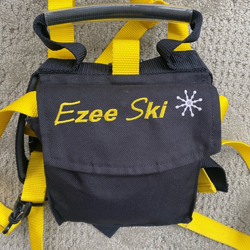 Ezee Ski Black and Yellow Harness